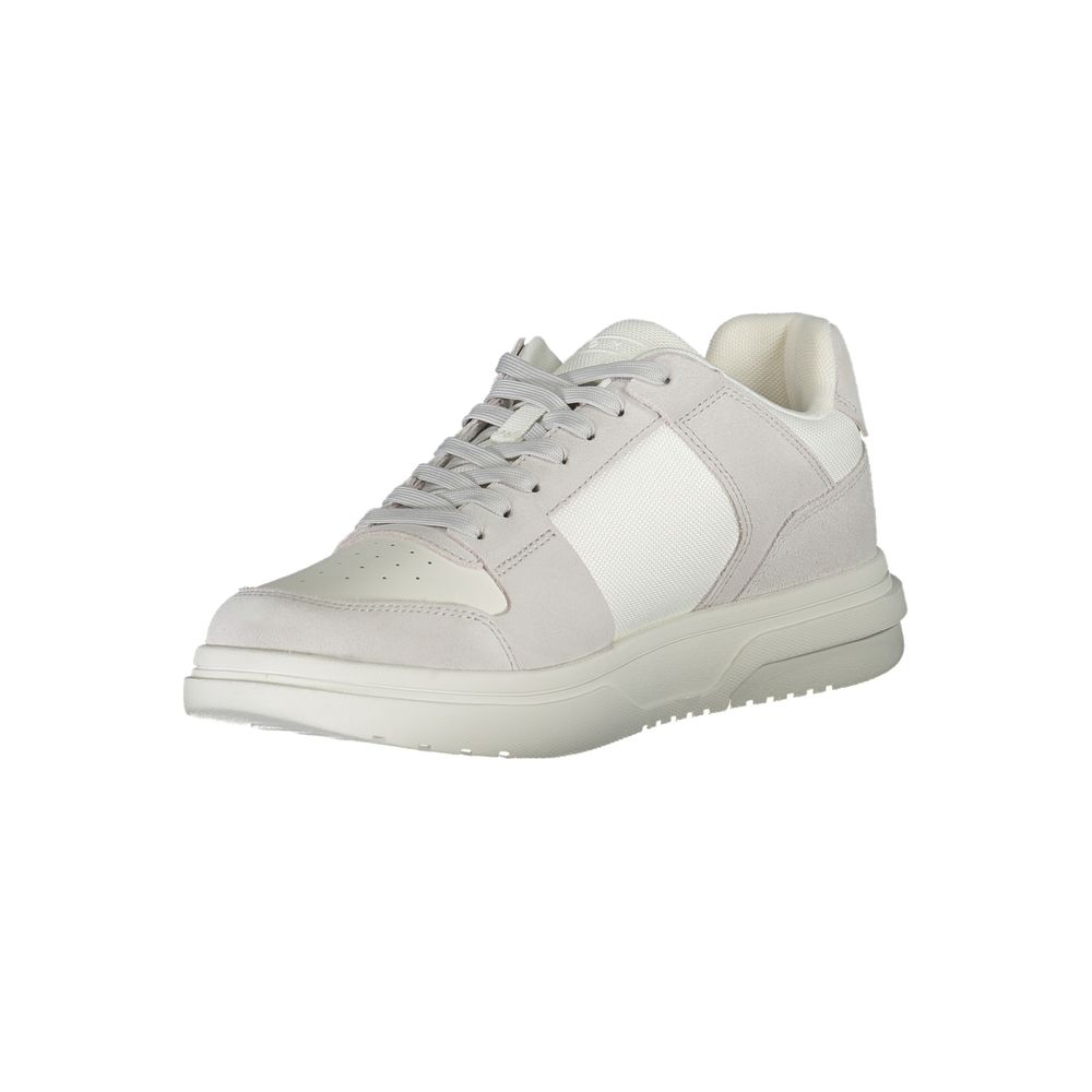 Tommy Hilfiger Elegant White Sneakers with Contrast Accents