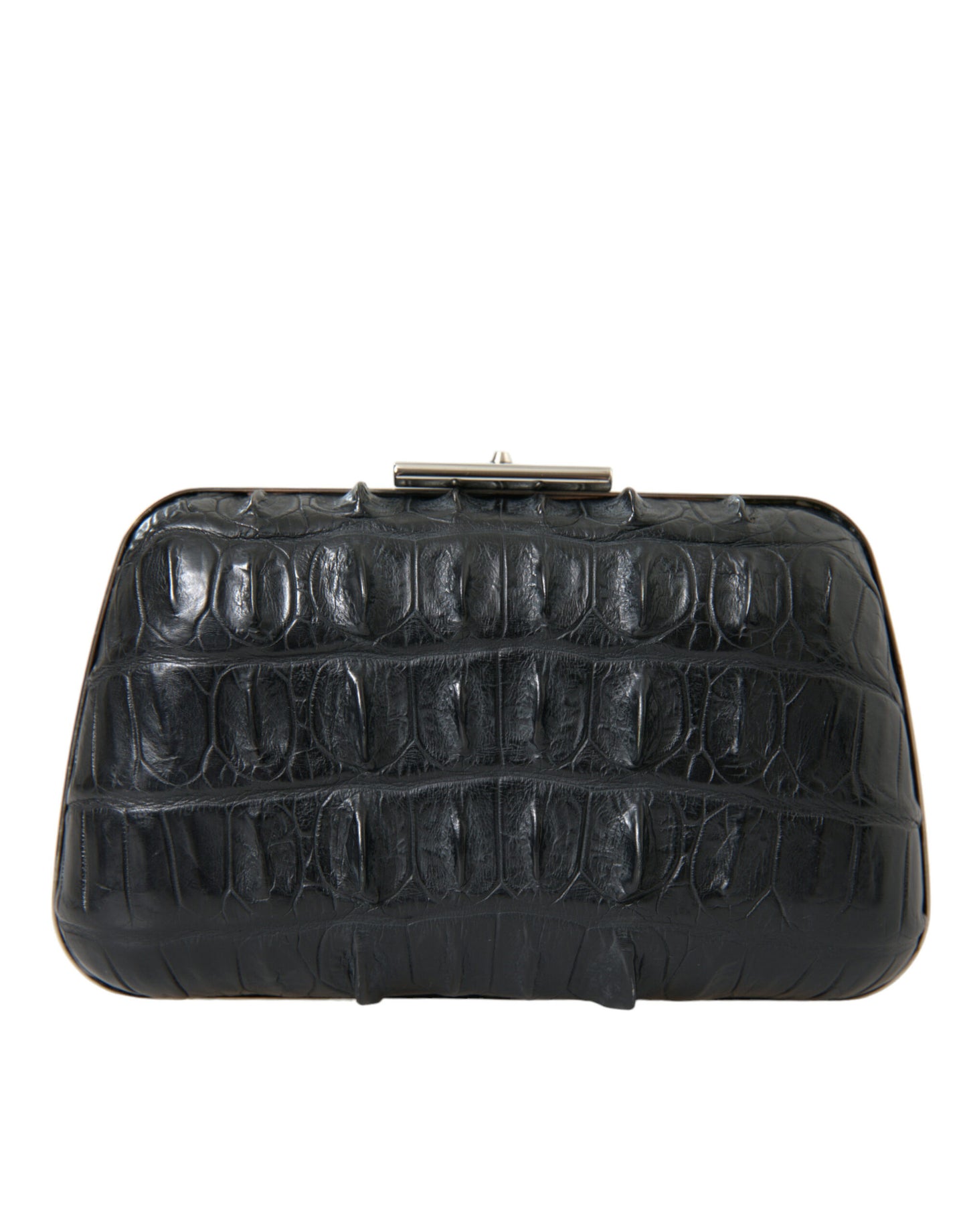 Balenciaga Elegant Crocodile Leather Evening Clutch - Ora And Co.