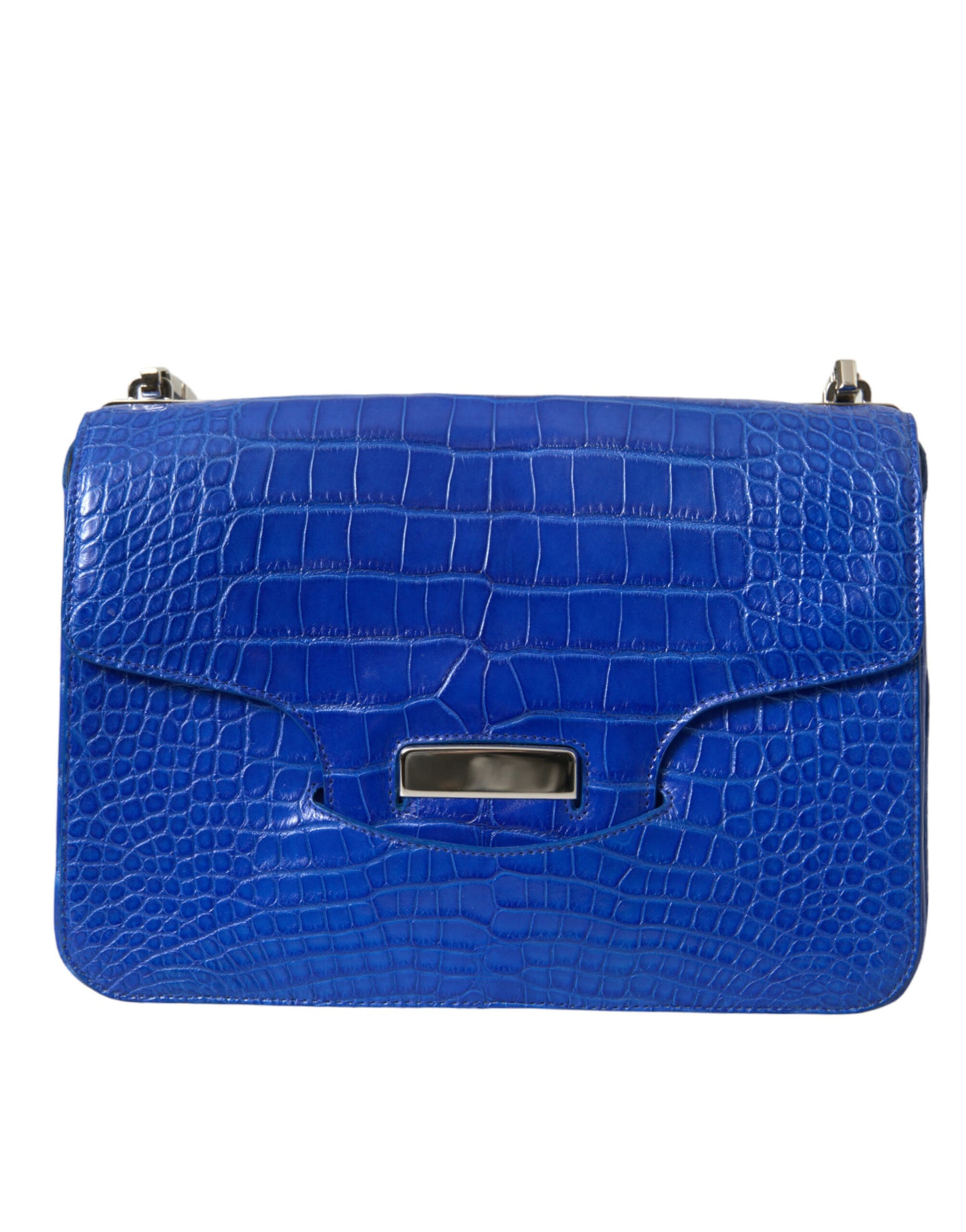 Balenciaga Chic Alligator Skin Chain Shoulder Bag - Ora And Co.