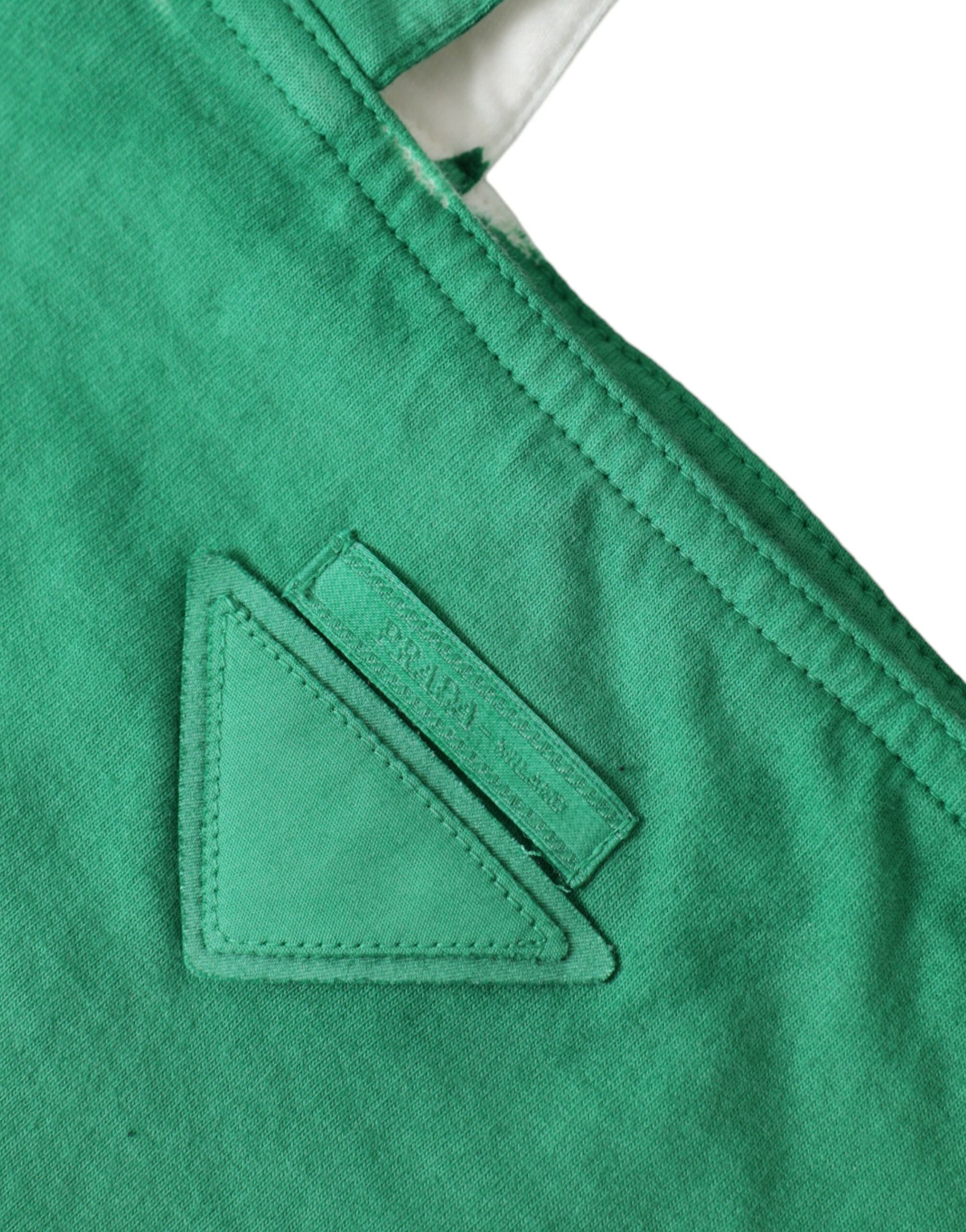 Prada Elegant Green Fabric Tote Bag - Ora And Co.