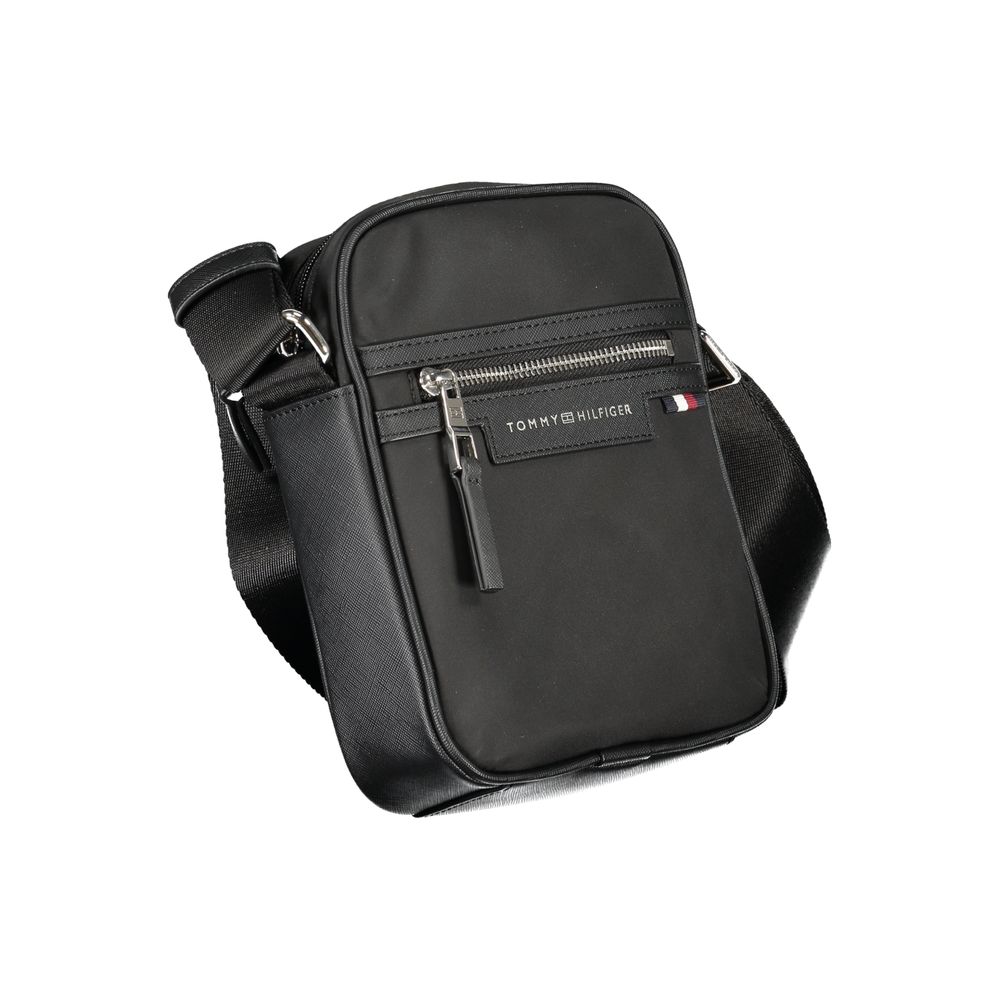 Tommy Hilfiger Black Polyester Shoulder Bag - Ora And Co.