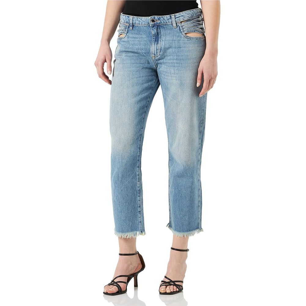 PINKO Blue Cotton Jeans & Pant - Ora And Co.