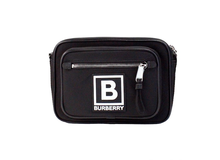 Burberry Paddy Small Black Nylon Logo Camera Belt Fanny Pack Bag - Ora And Co.