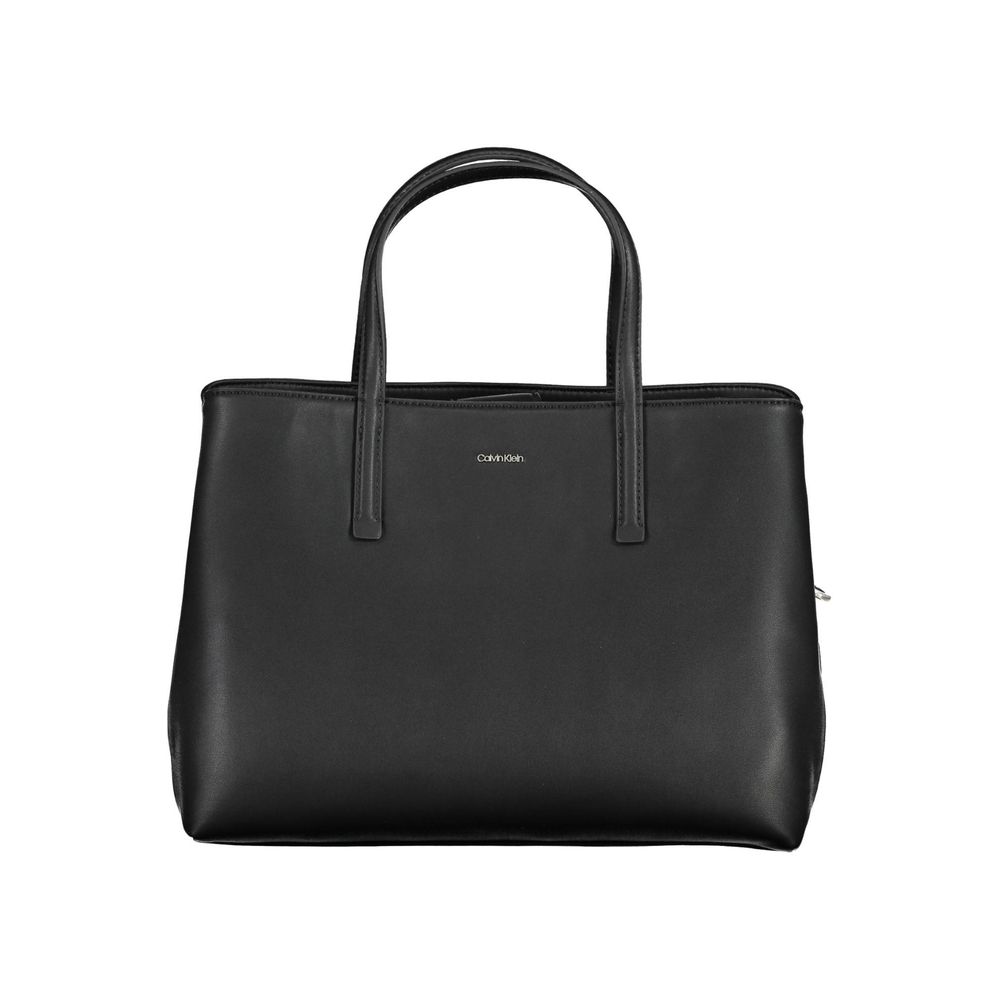 Calvin Klein Black Polyester Handbag - Ora And Co.