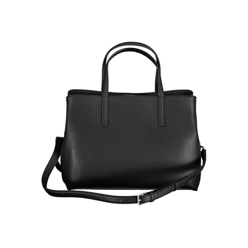 Calvin Klein Black Polyester Handbag - Ora And Co.