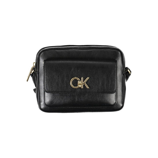 Calvin Klein Black Polyester Handbag - Ora And Co.