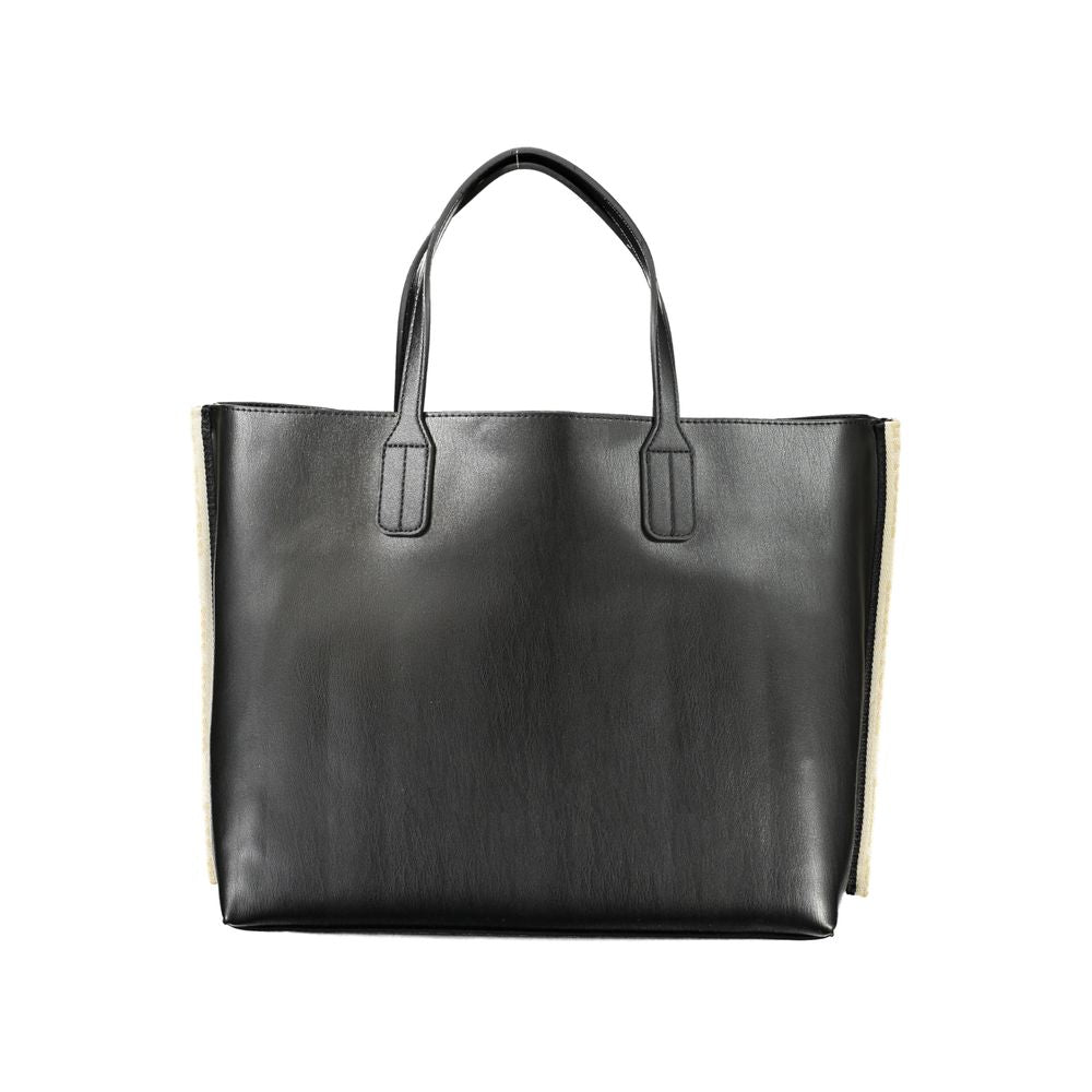 Tommy Hilfiger Black Polyethylene Handbag - Ora And Co.