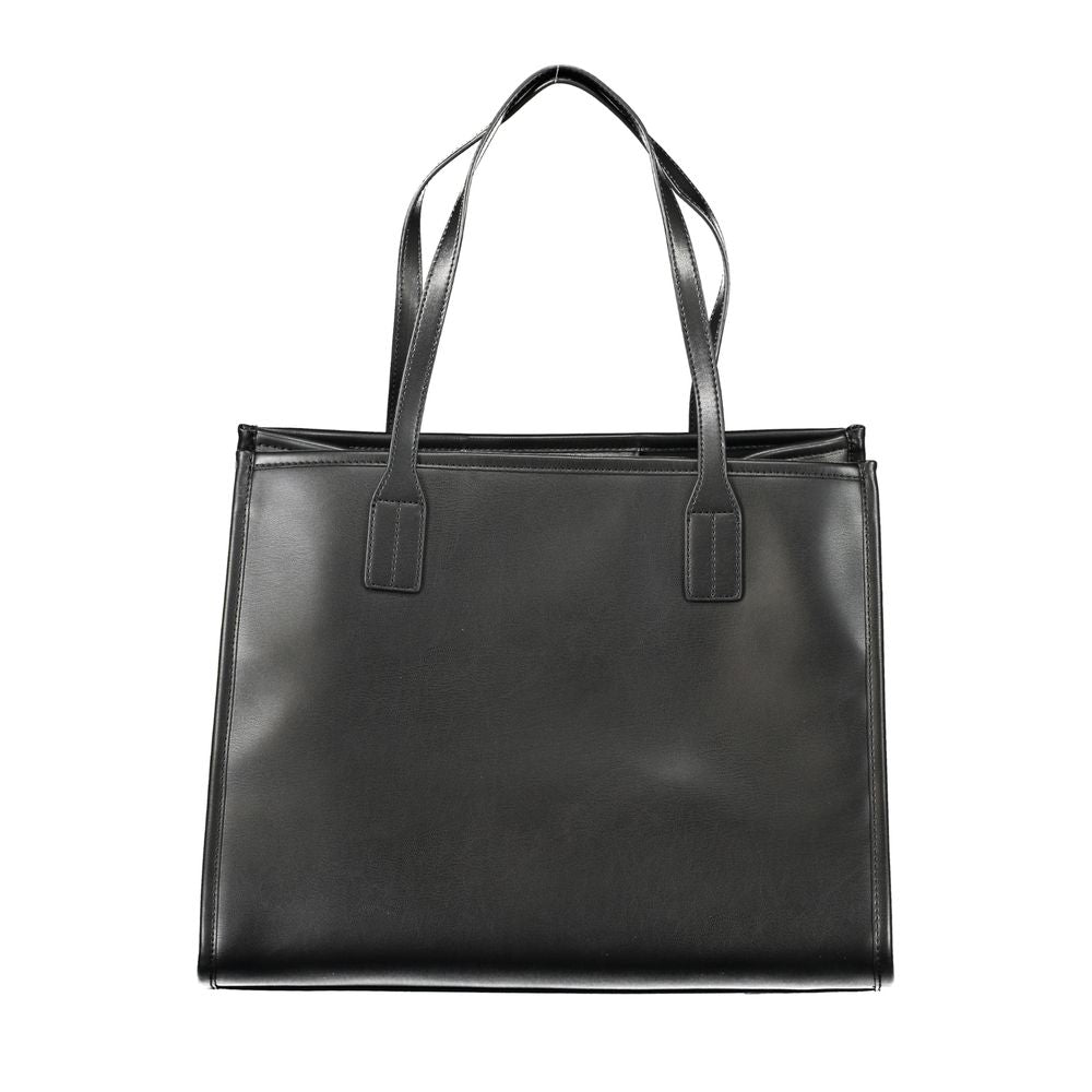 Tommy Hilfiger Black Polyethylene Handbag - Ora And Co.