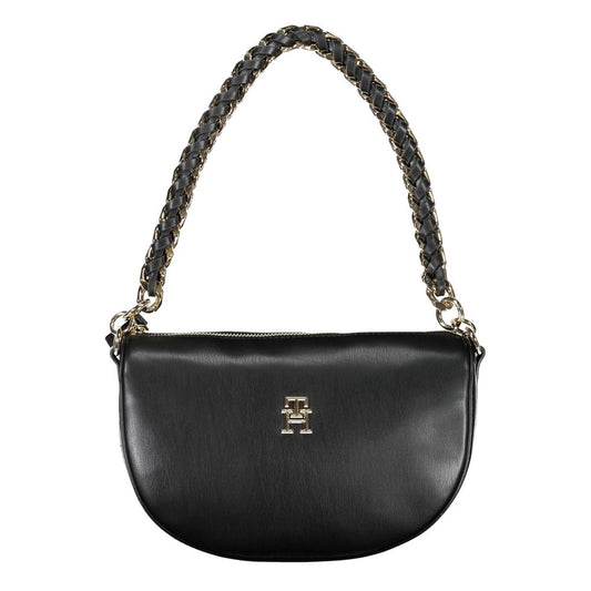 Tommy Hilfiger Black Polyethylene Handbag - Ora And Co.