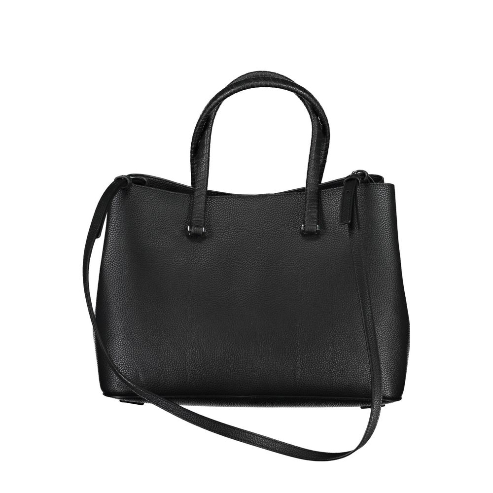 Tommy Hilfiger Black Polyethylene Handbag - Ora And Co.