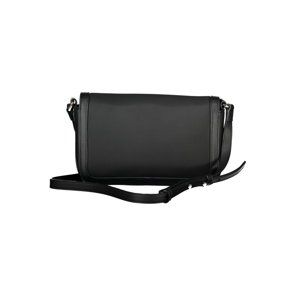 Tommy Hilfiger Black Polyester Handbag - Ora And Co.