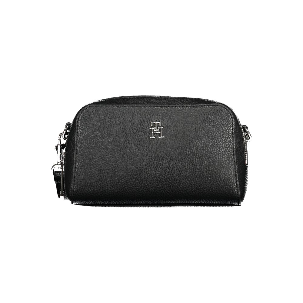 Tommy Hilfiger Black Polyethylene Handbag - Ora And Co.