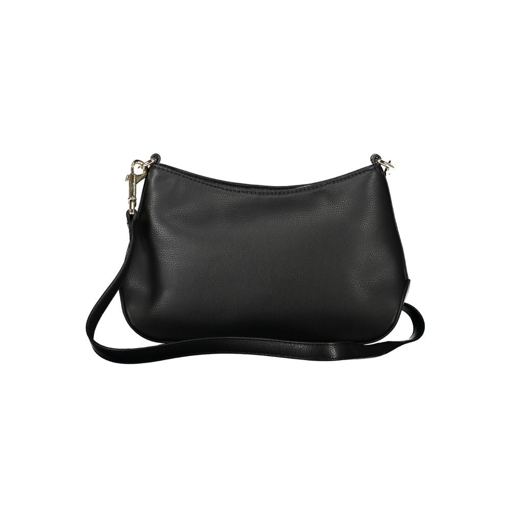 Tommy Hilfiger Black Polyester Handbag - Ora And Co.