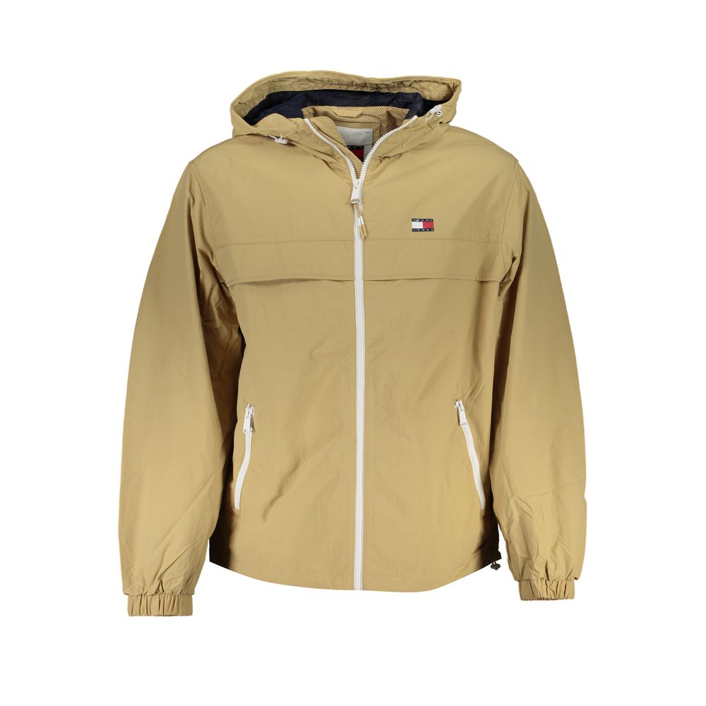 Tommy Hilfiger Beige Polyamide Jacket - Ora And Co.