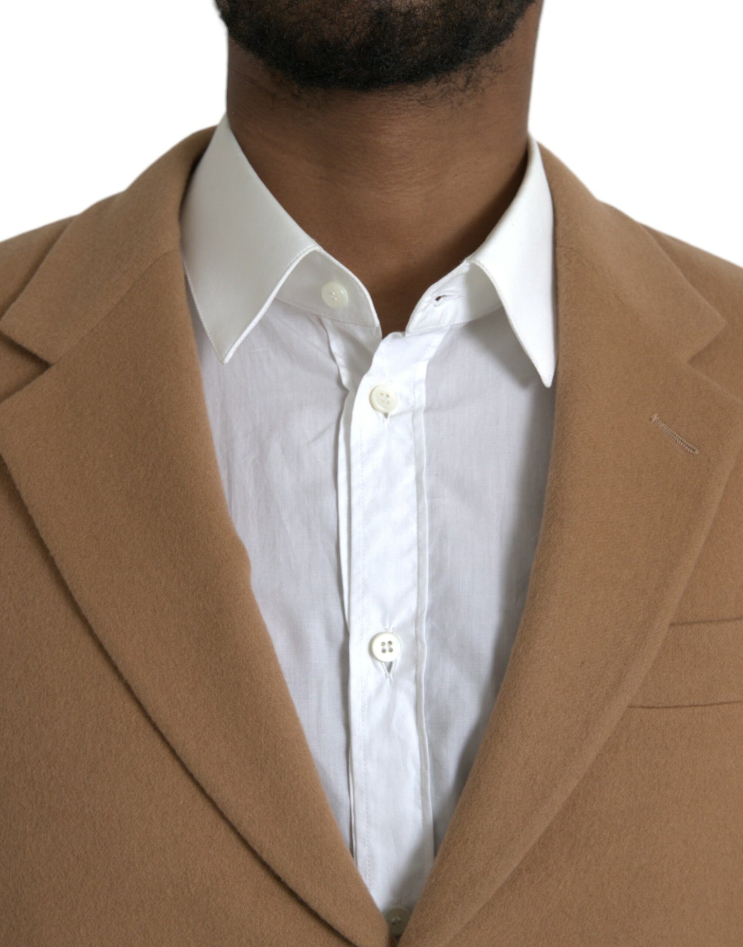 Prada Brown Cashmere 2 Piece Single Breasted Suit - Ora And Co.