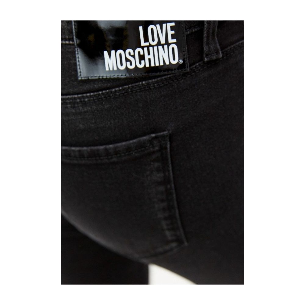 Love Moschino Black Cotton Women Jeans - Ora And Co.