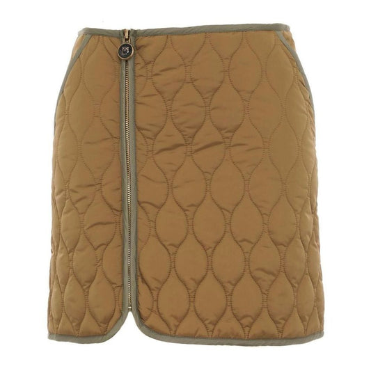 PINKO Brown Nylon Skirt