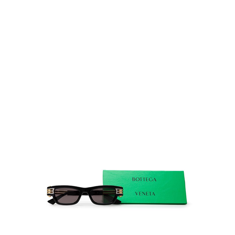 Bottega Veneta Black Acetate Sunglasses