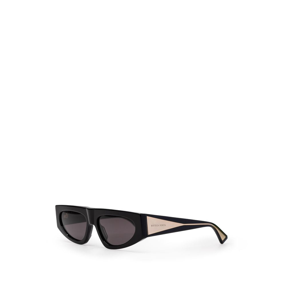 Bottega Veneta Black Acetate Sunglasses