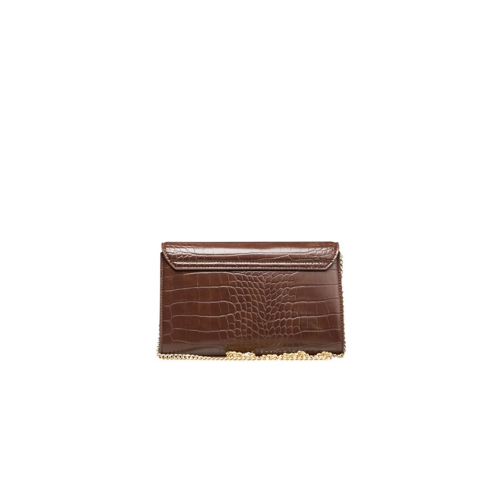 Love Moschino Brown Polyethylene Women Crossbody