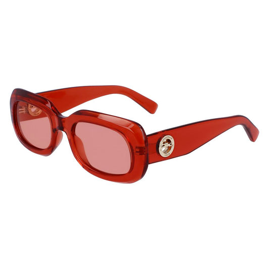 Longchamp Orange Injected Sunglasses