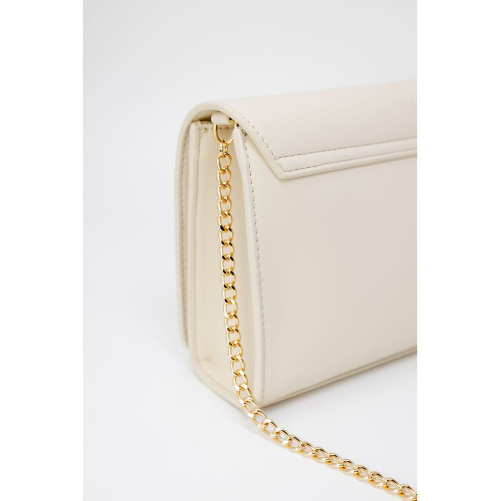 Love Moschino Beige Polyethylene Handbag