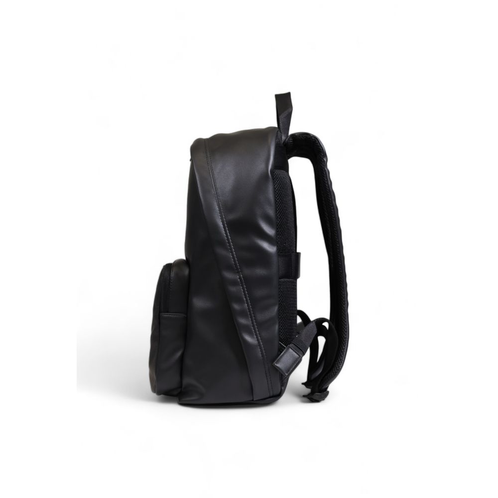 Tommy Hilfiger Black Polyethylene Backpack