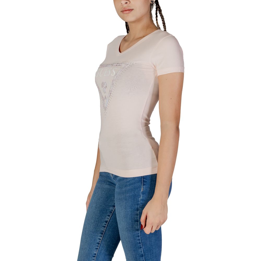 Guess Multicolor Cotton Tops & T-Shirt