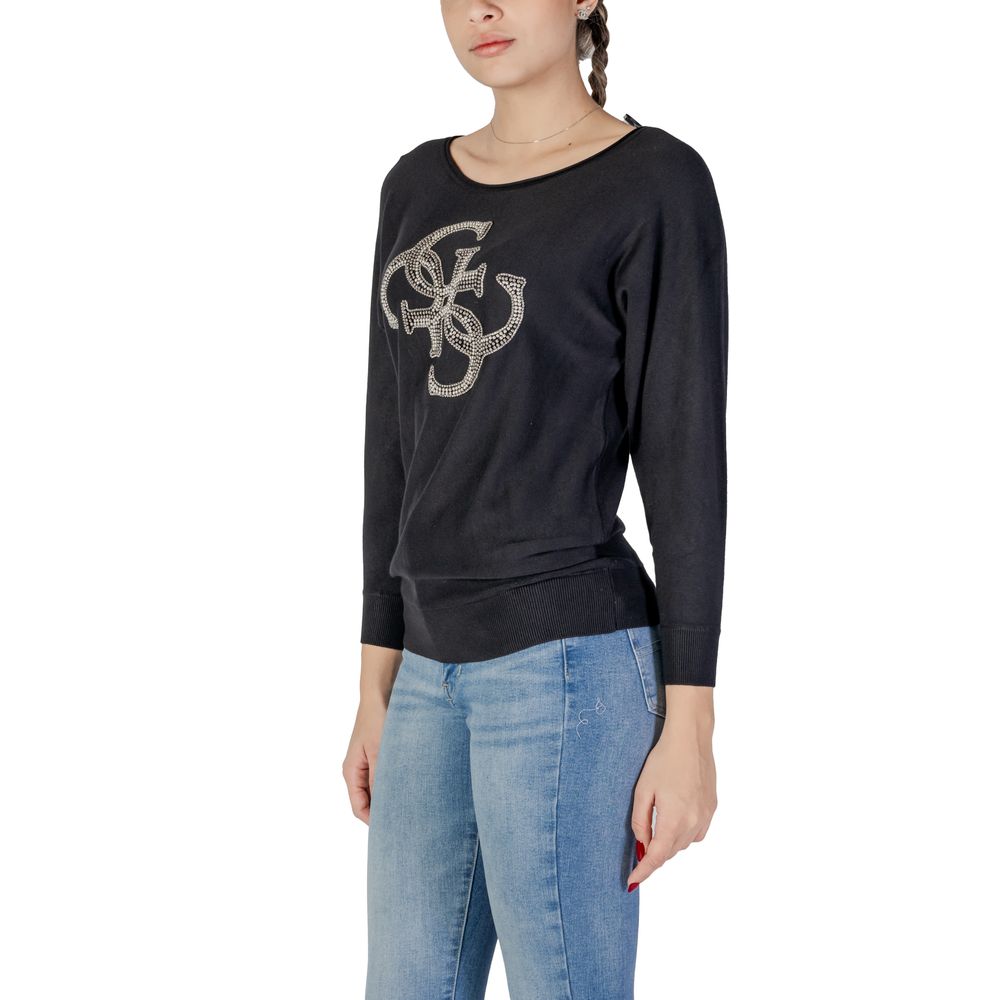 Guess Black Viscose Tops & T-Shirt