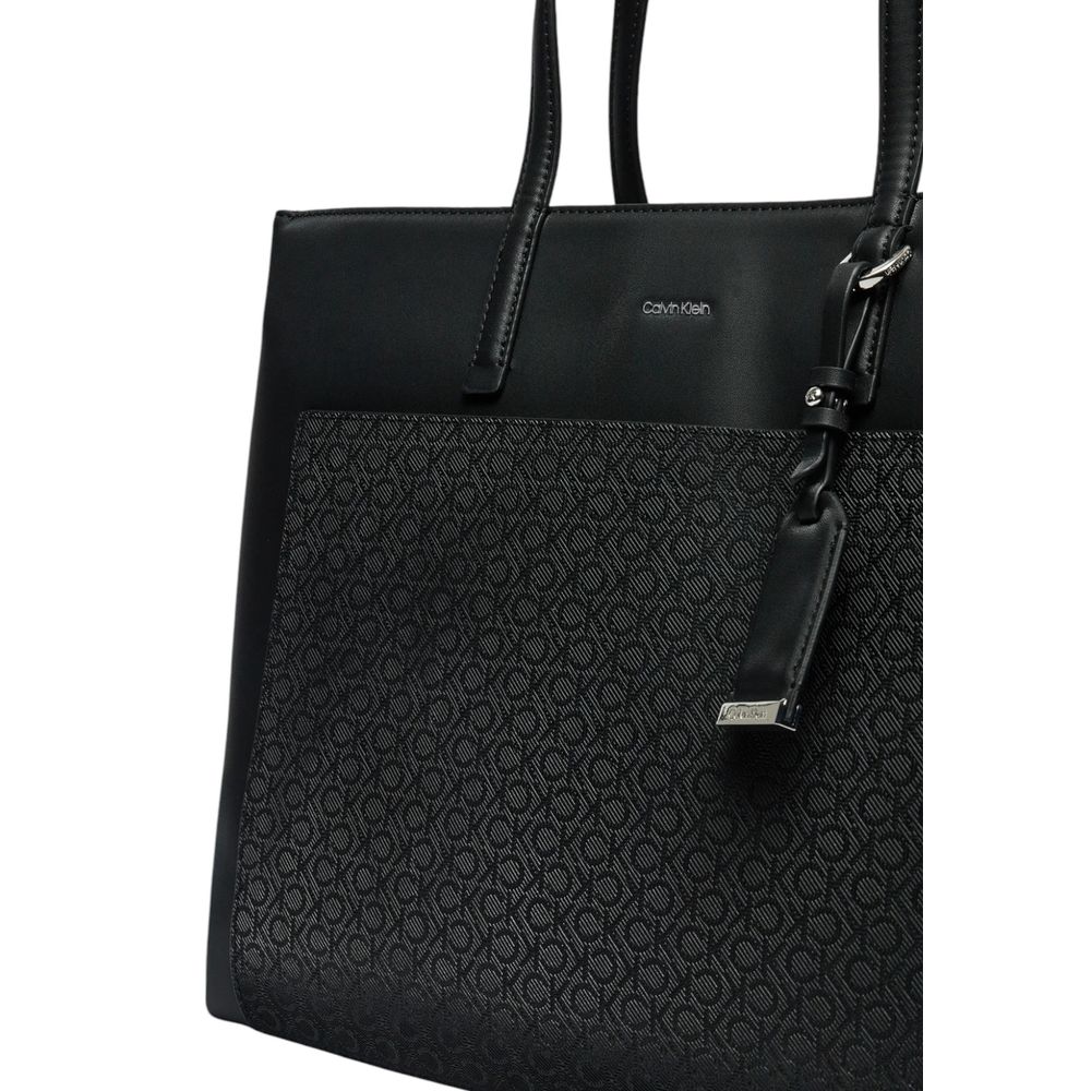 Calvin Klein Black Polyethylene Handbag