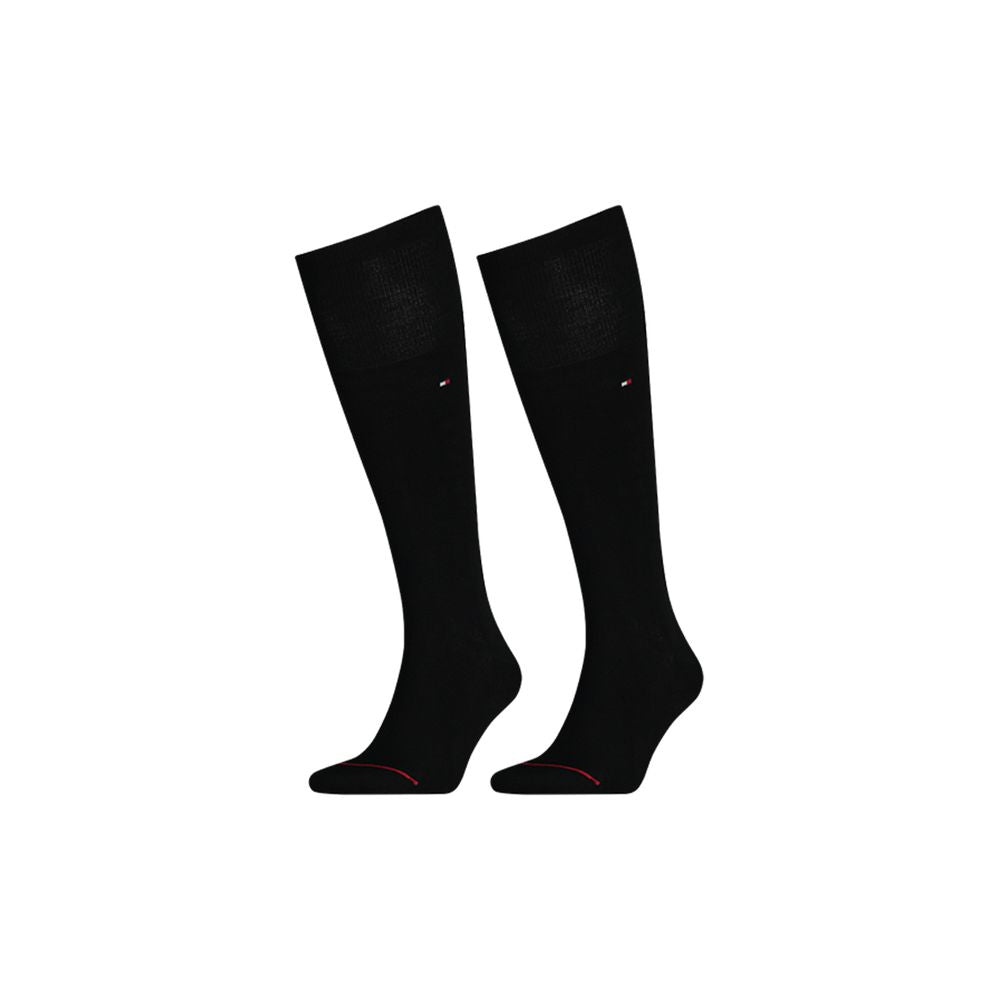 Tommy Hilfiger Black Cotton Sock