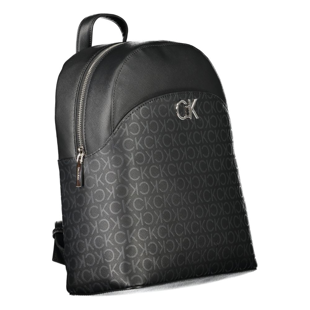 Calvin Klein Black Polyethylene Backpack