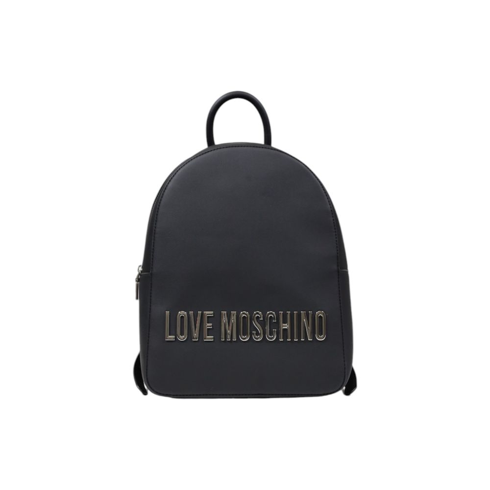 Love Moschino Gray Polyethylene Backpack - Ora And Co.