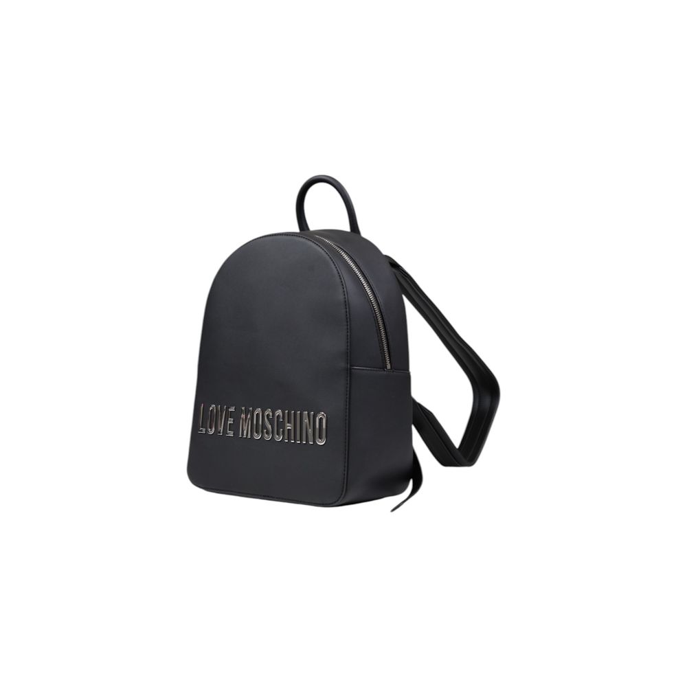 Love Moschino Gray Polyethylene Backpack - Ora And Co.