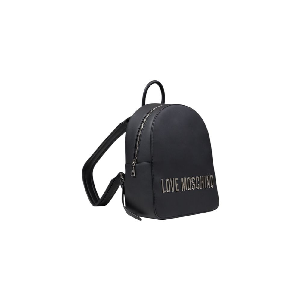 Love Moschino Gray Polyethylene Backpack - Ora And Co.