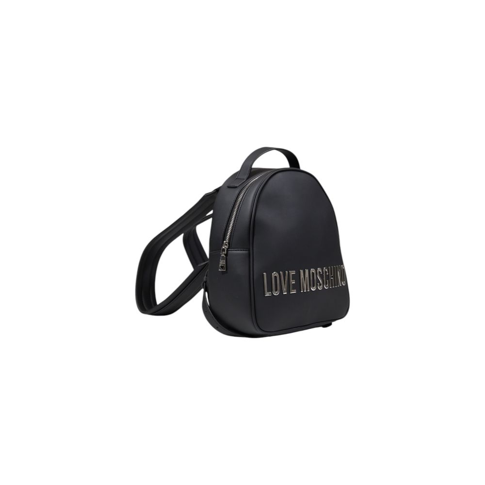 Love Moschino Black Polyethylene Backpack