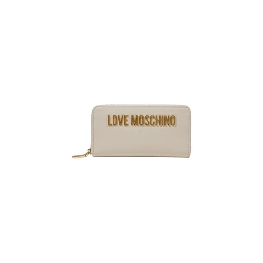 Love Moschino Beige Polyethylene Wallet