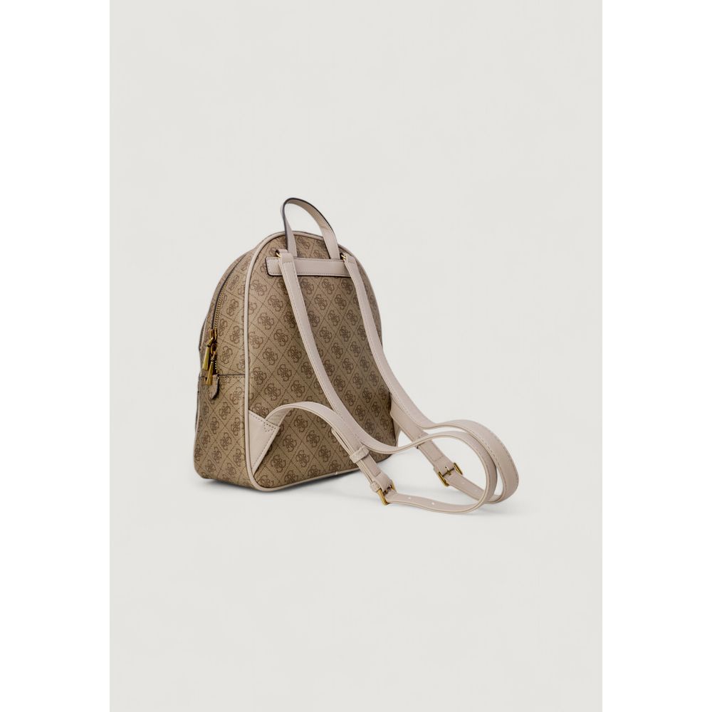 Guess Brown Polyethylene Backpack