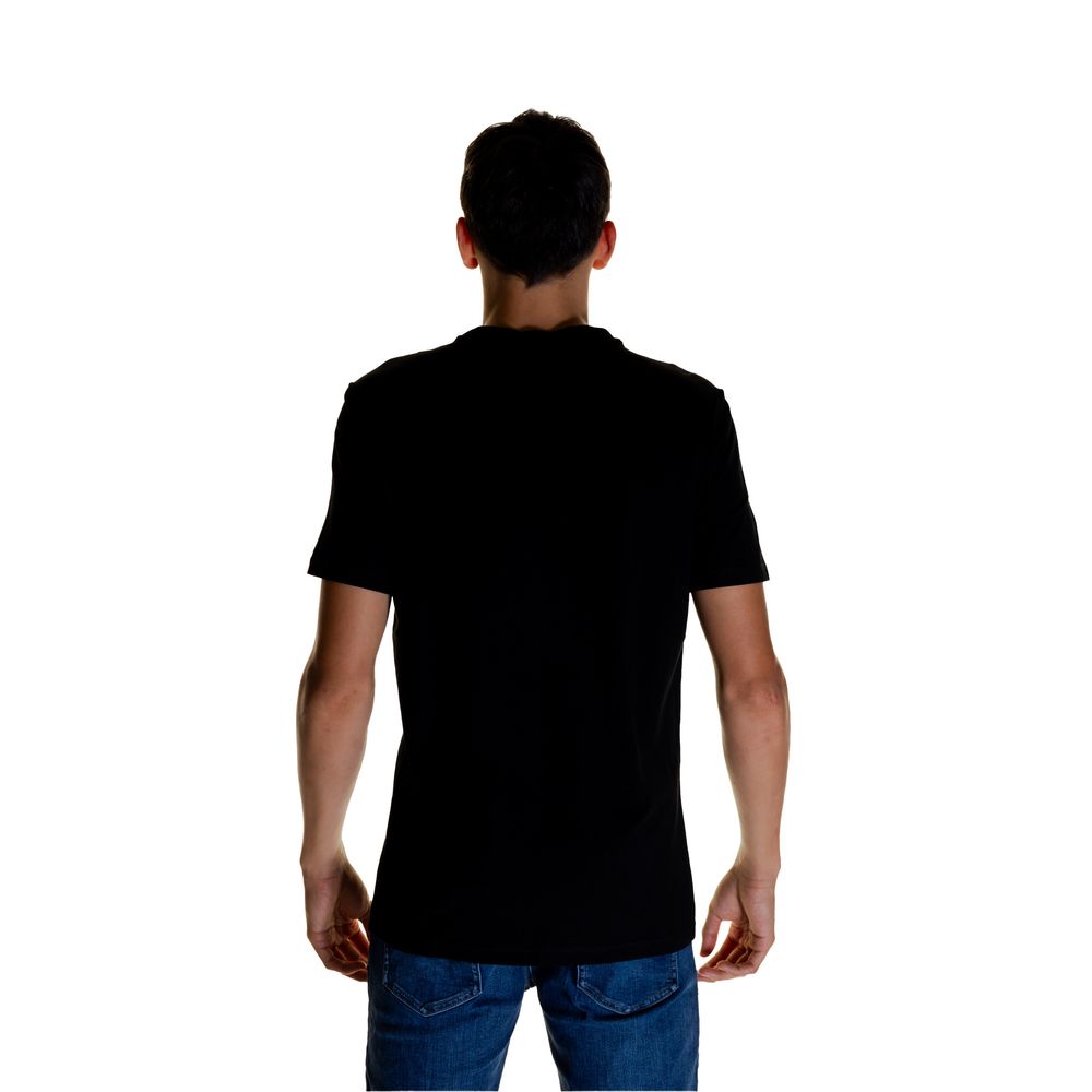 Guess Black Cotton T-Shirt