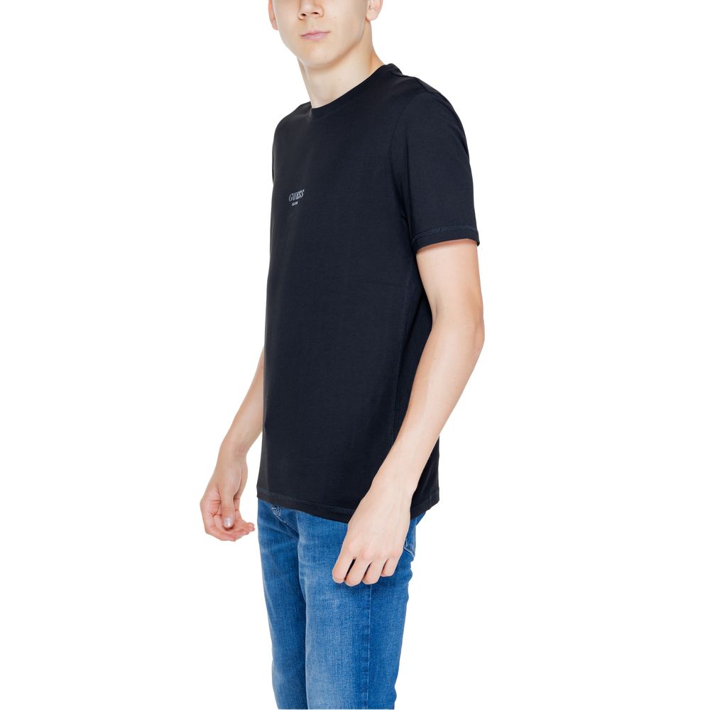 Guess Black Cotton T-Shirt