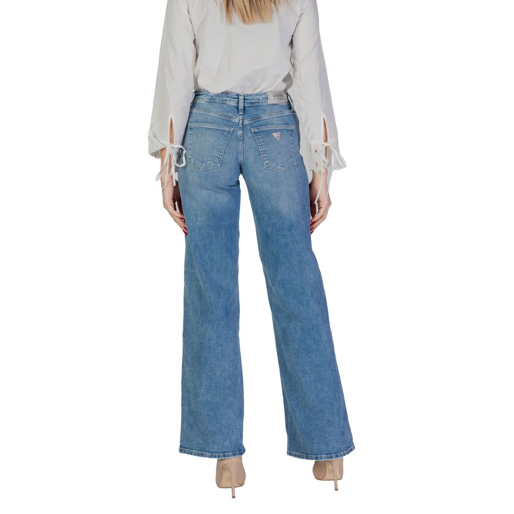 Guess Light Blue Cotton Jeans & Pant - Ora And Co.