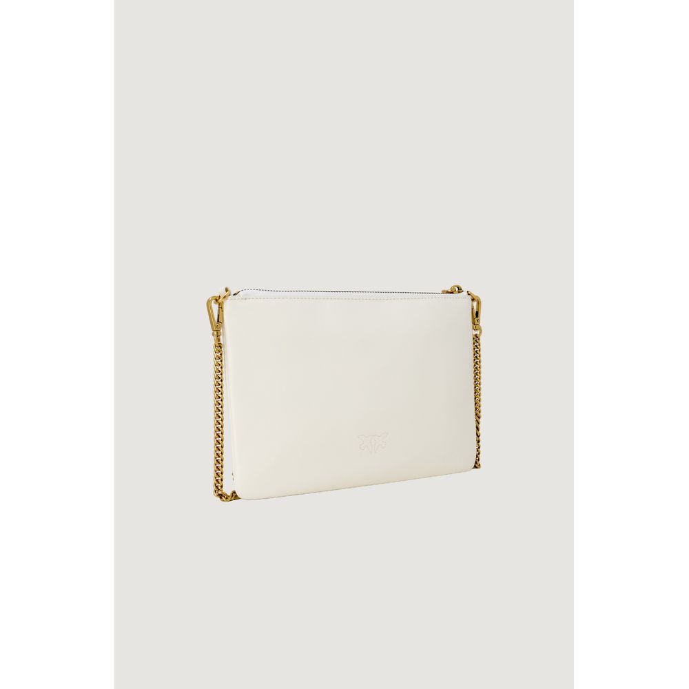 PINKO Cream Leather Leather Accessory