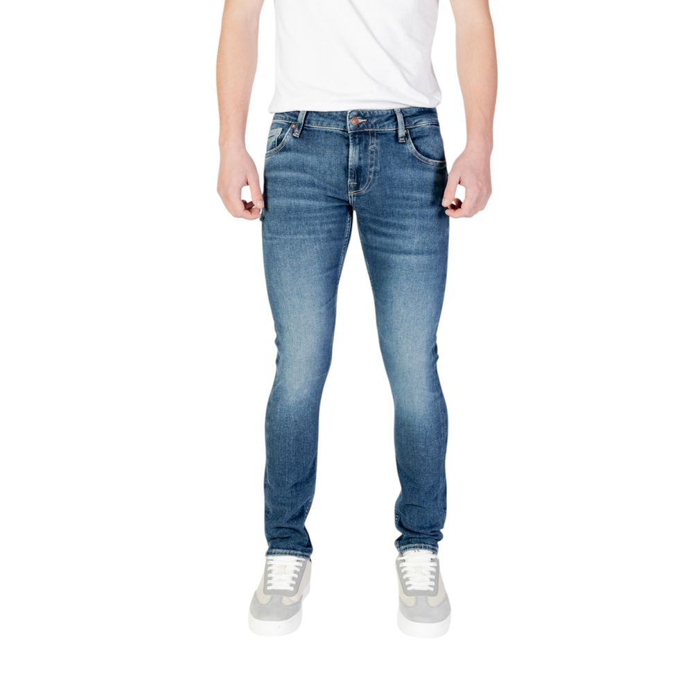 Guess Blue Cotton Jeans & Pant - Ora And Co.