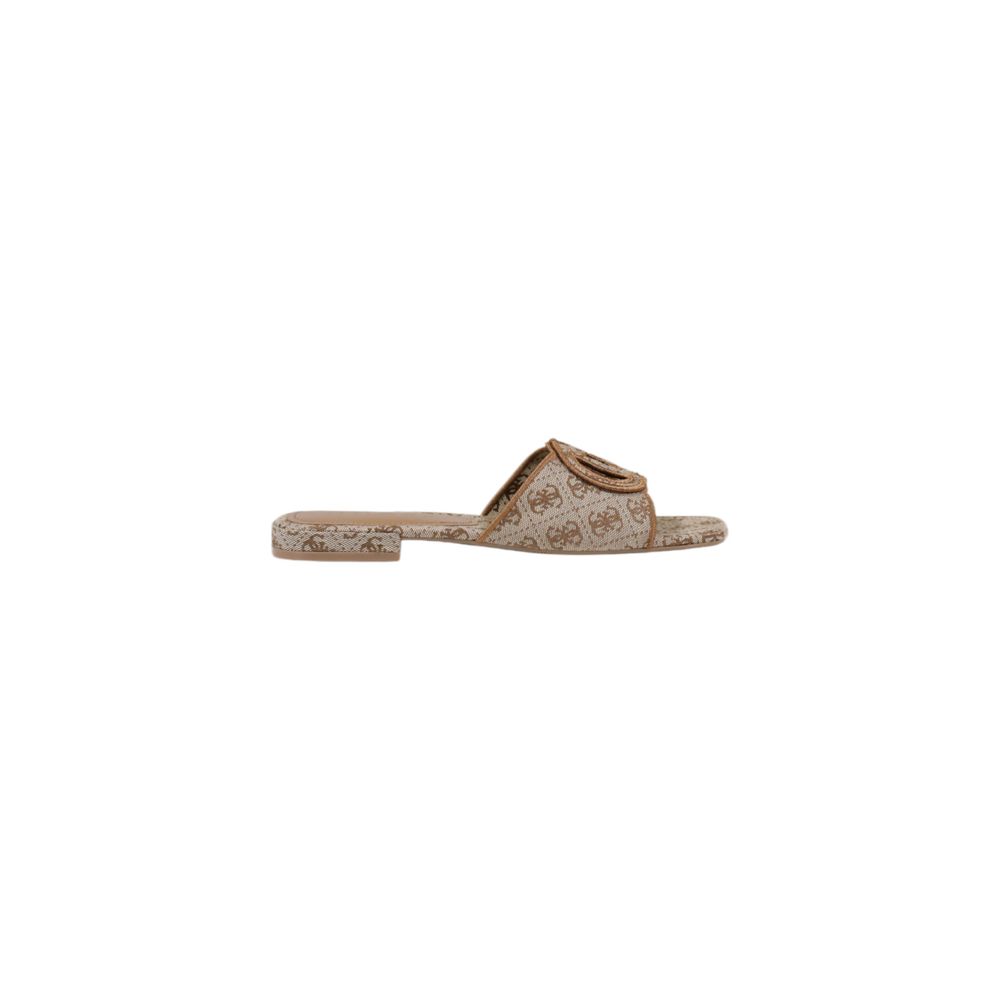 Guess Beige Polyester Sandal