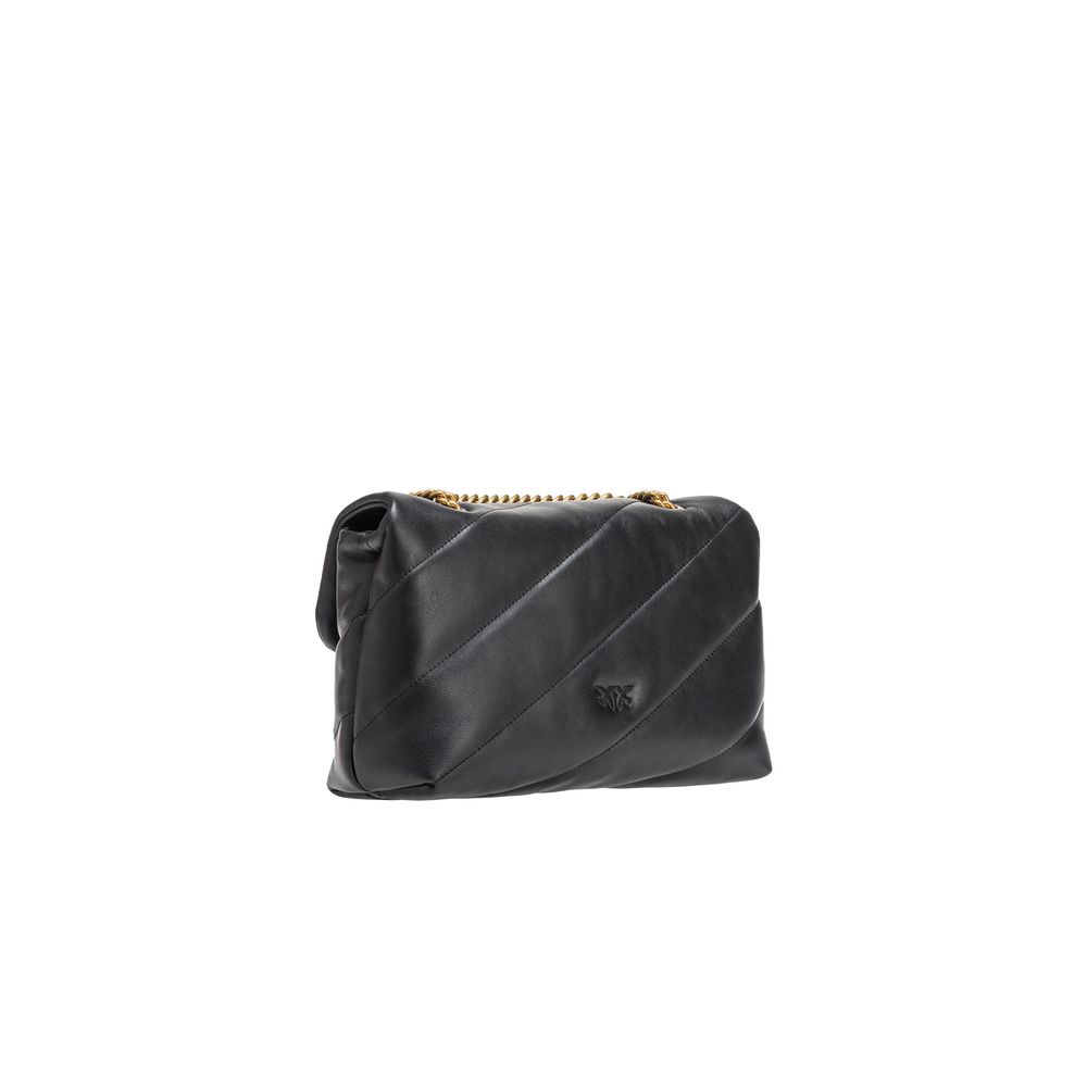 PINKO Black Leather Handbag