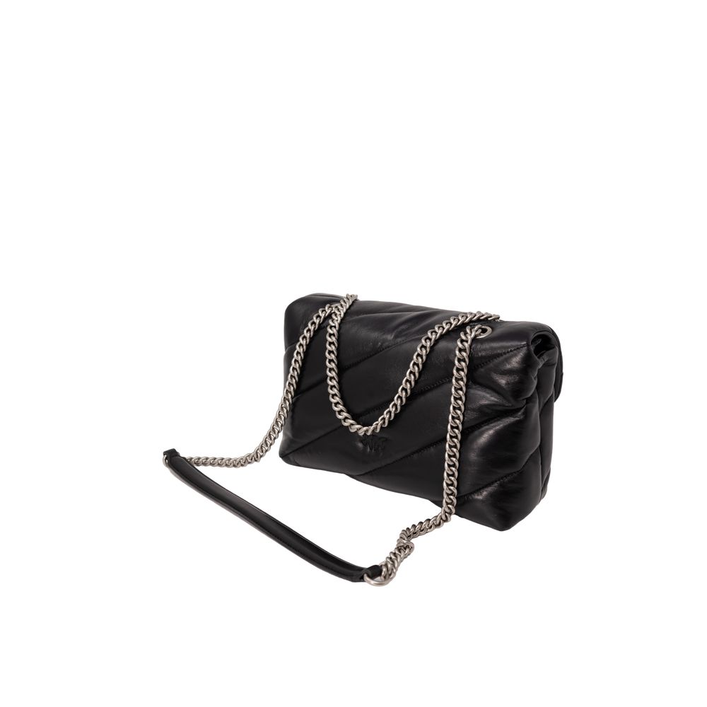 PINKO Bicolor Leather Handbag