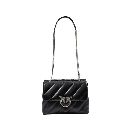 PINKO Bicolor Leather Handbag