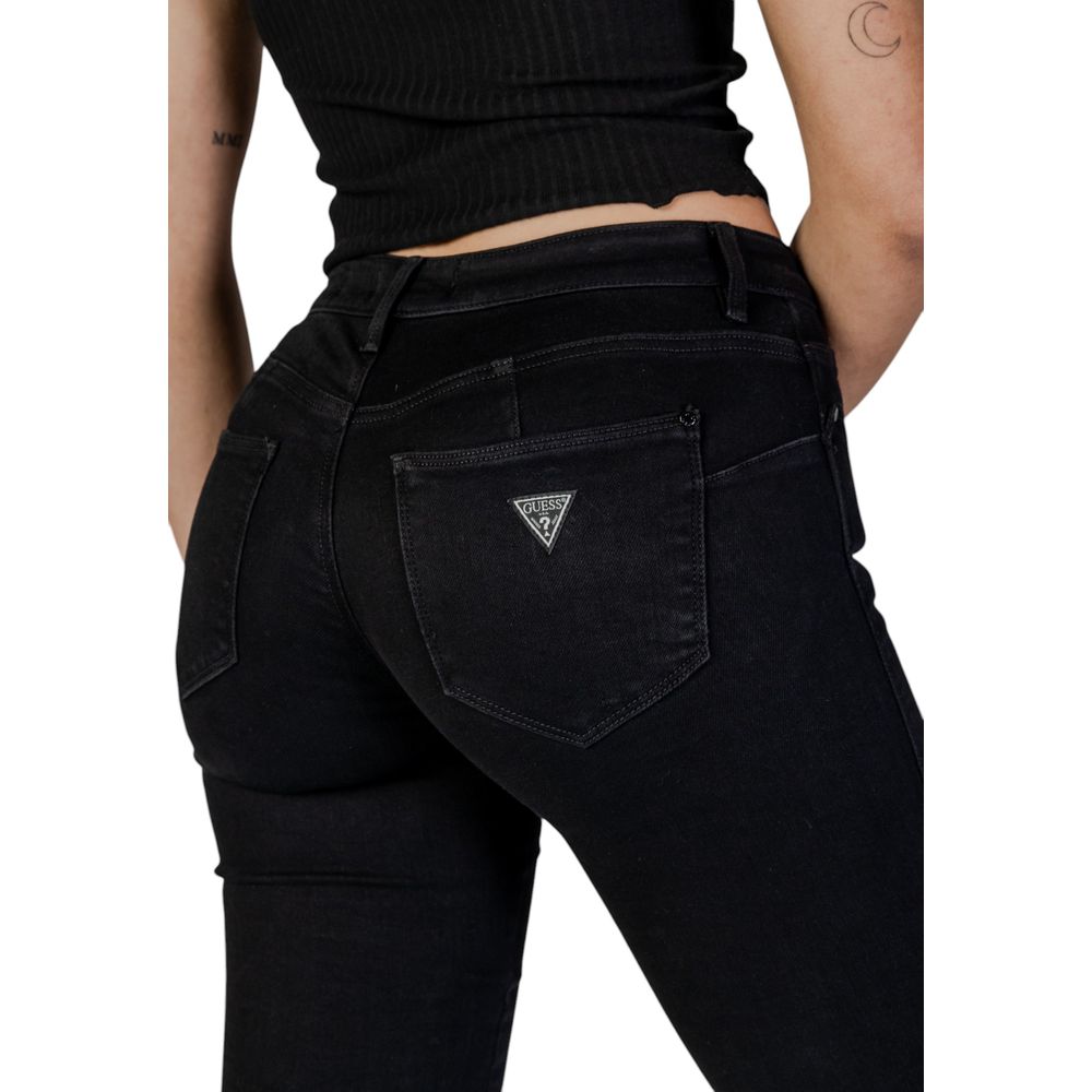 Guess Black Cotton Jeans & Pant