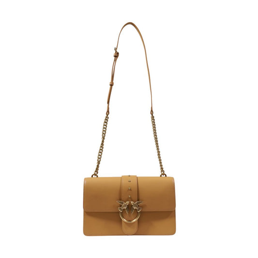 PINKO Beige Leather Handbag