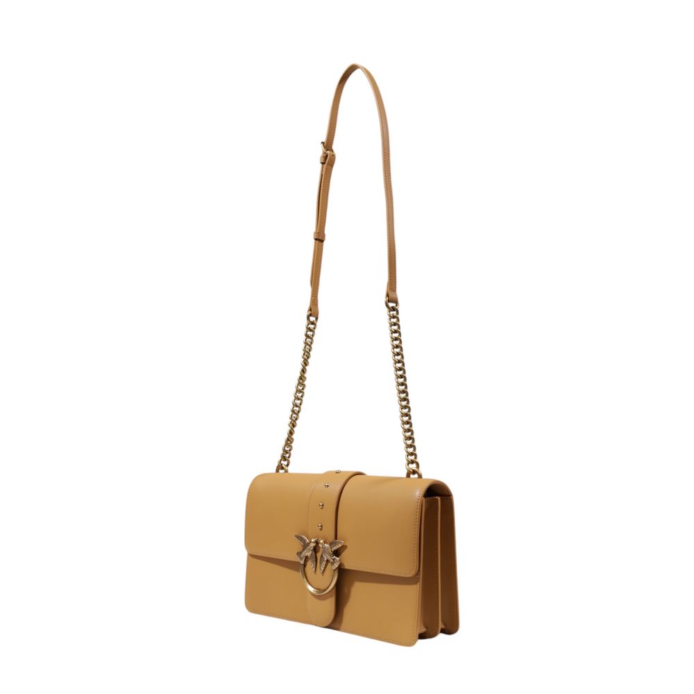 PINKO Beige Leather Handbag